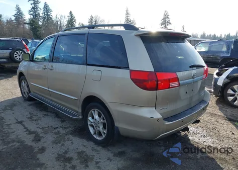 2004 Toyota Sienna Xle Limited из США, поврежденный, VIN 5TDBA22C54S012298